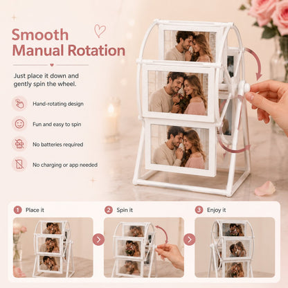 🎡 Rotating Ferris Wheel Photo Frame-Buy2 Get Free Shipping