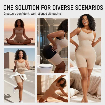 💥 55% OFF Last Day ✨ Seamless Sculpting Bodysuit | Easy-Off Tummy Control