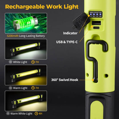🔧FATHER'S DAY SALE 50% OFF💡 3000LM Cordless Under Hood Work Light