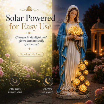 💗 Virgin Mary Garden Light
