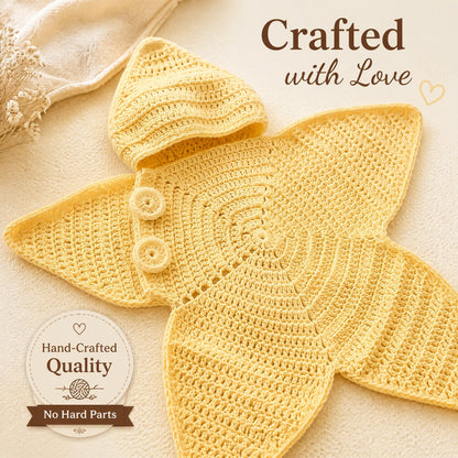 👶Turn Your Little One Into the Cutest Starfish Ever! – Handmade Baby Outfit🥹