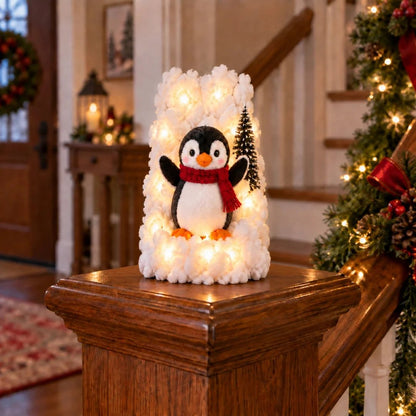 🐧 50% OFF Christmas Penguin Staircase Decoration ❄️ Turn Your Stairs Into A Cozy Winter Story