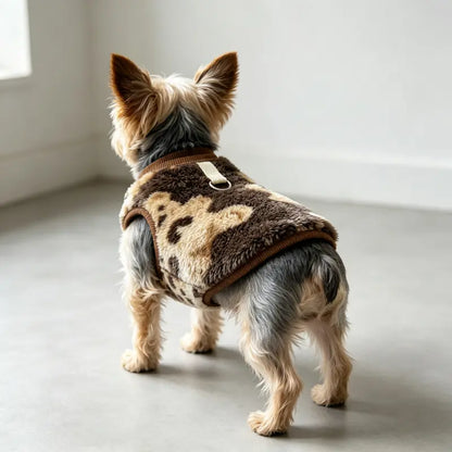 Winter Fleece Pet Vest for Cats & Small Dogs