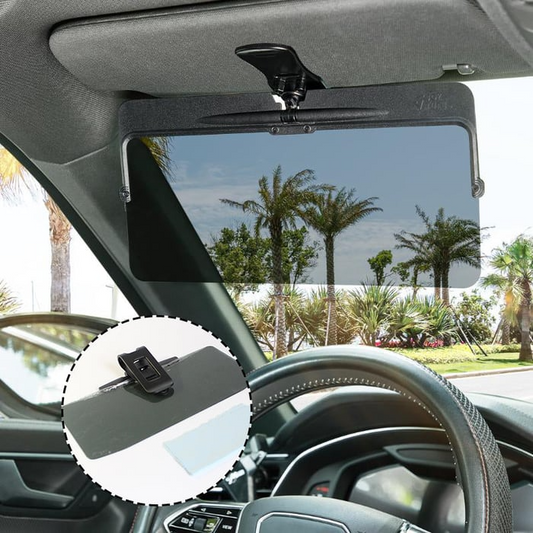 🚗 Polarized Car Sun Visor Extender | Anti-Glare UV400 Driving Shade