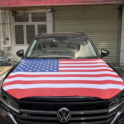 🎉4th Of July Flash Sale 65K+🔥American Car Hood Flag🦅No Glue No Tools🚗 Install in 1 Minute