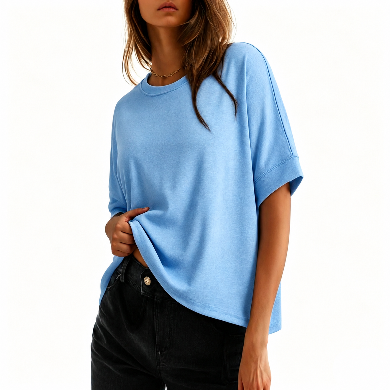 🔥 Soft Oversized Tee Women Love – Comfy, Loose & Flattering ✨
