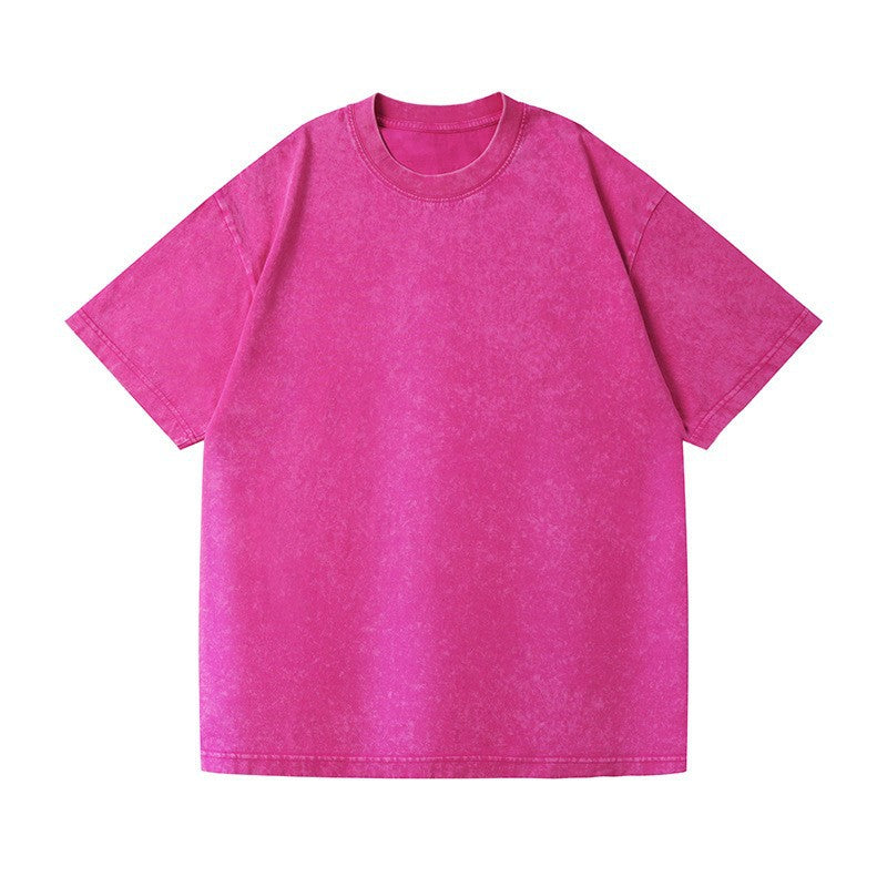 👕 Vintage Oversized Cotton Streetwear T-Shirt – Relaxed Fit Gym Pump Cover Tee ✨