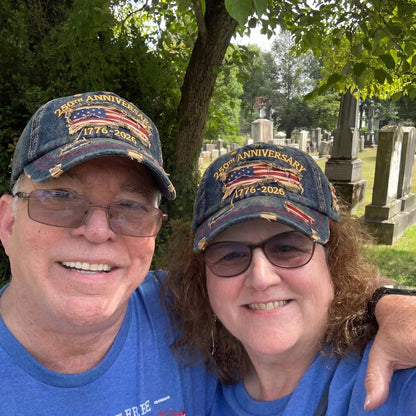 🧢🇺🇸 Handmade Veteran America 250th Anniversary Cap 🦅