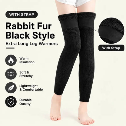 🔥🦵Extra Long Thermal Leg Warmers – Stay Warm All Winter