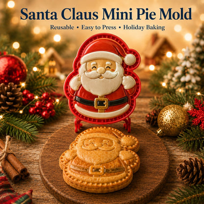 ⏳ Last Day 49% OFF – 🎄 Christmas Mini Pie Mold Collection (8 Festive Designs) 🥧