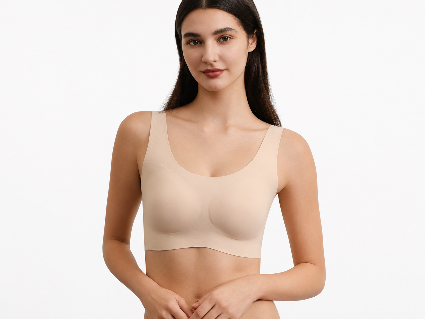 👙 Wireless Seamless Everyday Bra Bare Feel 3D Sculpted Contour Support Bra 🌸