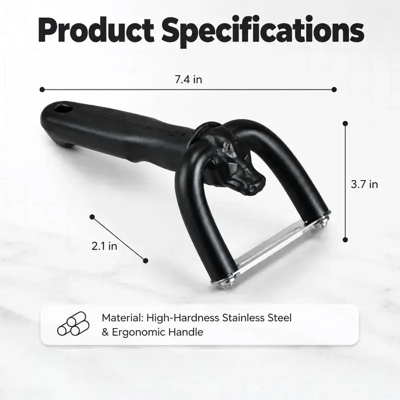 🥩 Precision Meat Fat Trimmer – Ergonomic Stainless Steel Meat Trimming Tool 🔪