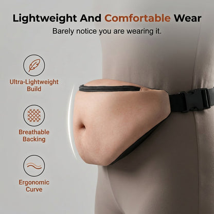 😂 3D Beer Belly Fanny Pack – Funny Waist Bag & Gag Gift 🎁
