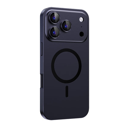 Compatible with iPhone 18 Pro Max Air 16 15 14 13 12 Metalic Magnetic Case with Lens Cover