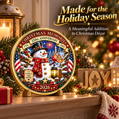 🎄 2026 Christmas 250th Anniversary Commemorative Collectible Keepsake ⭐