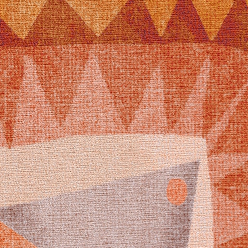 Washable Bohemian Runner Rug