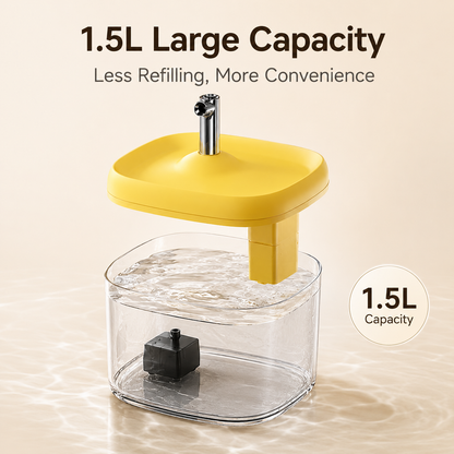 🐾 1.5L Pet Water Fountain Ultra Quiet Cat Water Dispenser with Filter 💧