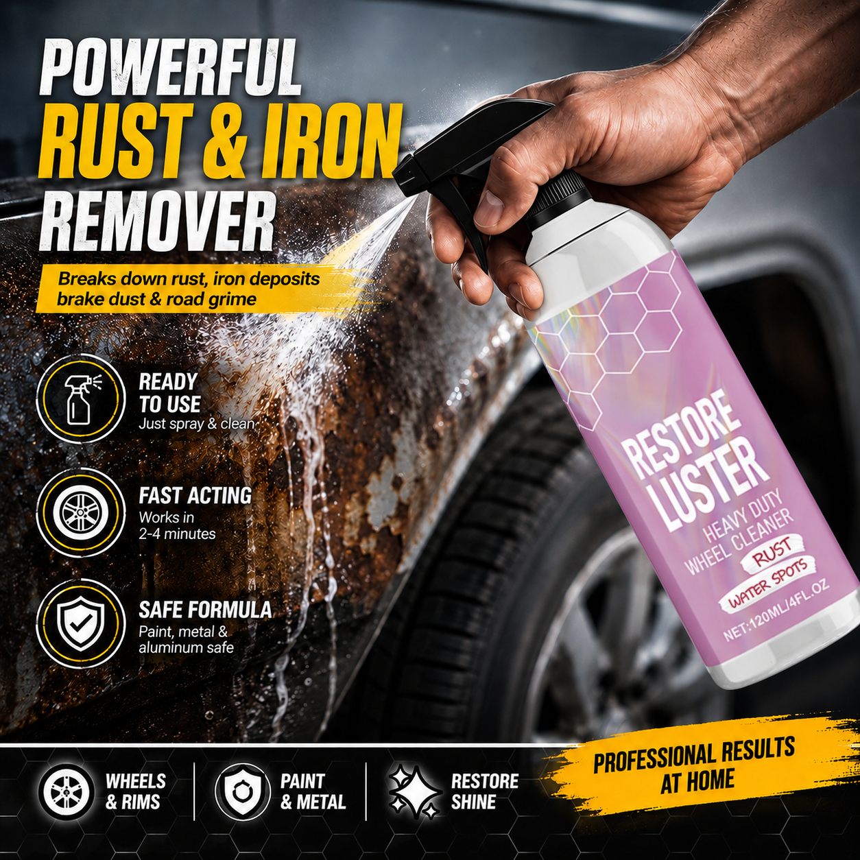✨ Professional Car Iron Eraser - Deep Clean & Protect 🛡️