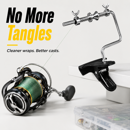 🎣 Universal Portable Fishing Line Spooler