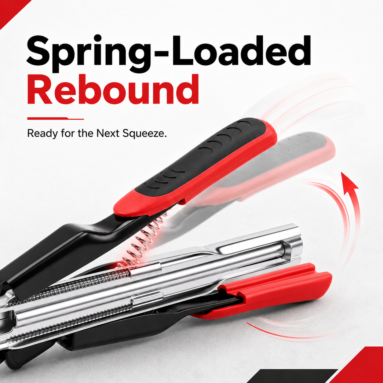 ⚙️ Automatic Spring Loaded Hog Ring Pliers Kit with 2500 Rings 🛠️