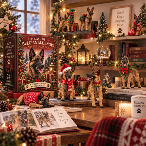 🎉24 Days of Belgian Malinois Joy — 24 Unique Collectible Figurines🎉