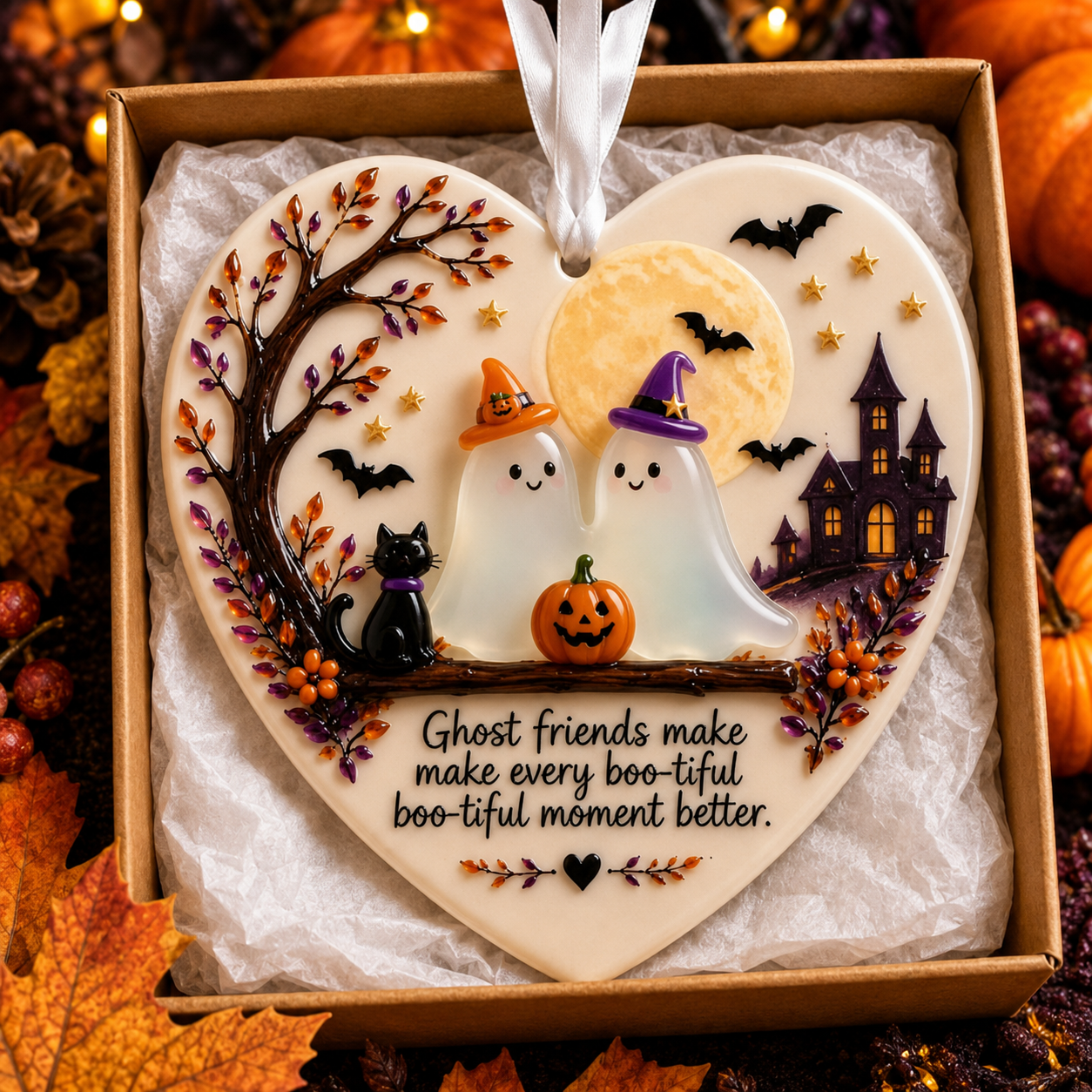 🎃 Halloween Friendship Ornament