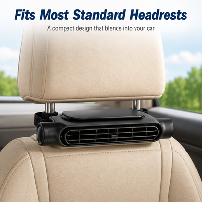 🧊 Portable Car Headrest Cooling Fan