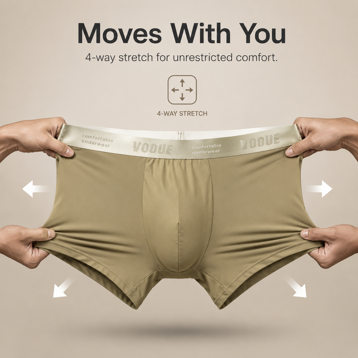 🔥 Men’s Ultra-Soft Micro Modal Boxer Briefs | No Ride-Up, Breathable & All-Day Support ✨