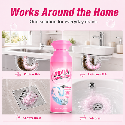 ⚡️ [BUY 1 GET 1 FREE] 🫧 Foaming Pipe Cleaner & Drain Deodorizer – 360° Expanding Sink Foam ✨
