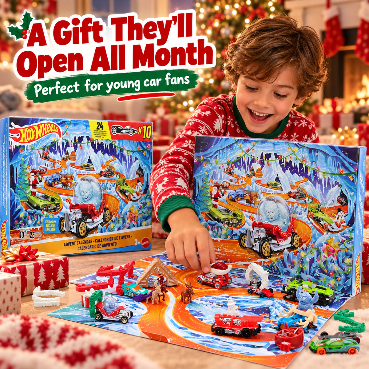 24-Day Christmas Racing Advent Calendar