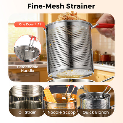 🔥LAST DAY SALE 49% OFF🎁304 Stainless Steel Multifuntional Fryer