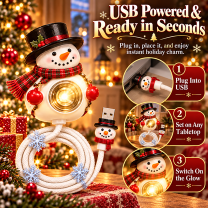 ⛄ Bring Home Holiday Magic — Snowman Christmas Projector Light With Festive Glow