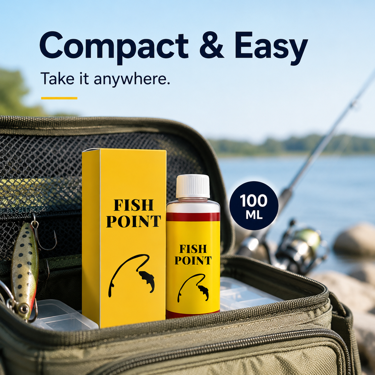 🎣 Powerful Fish Attractant Liquid Bait