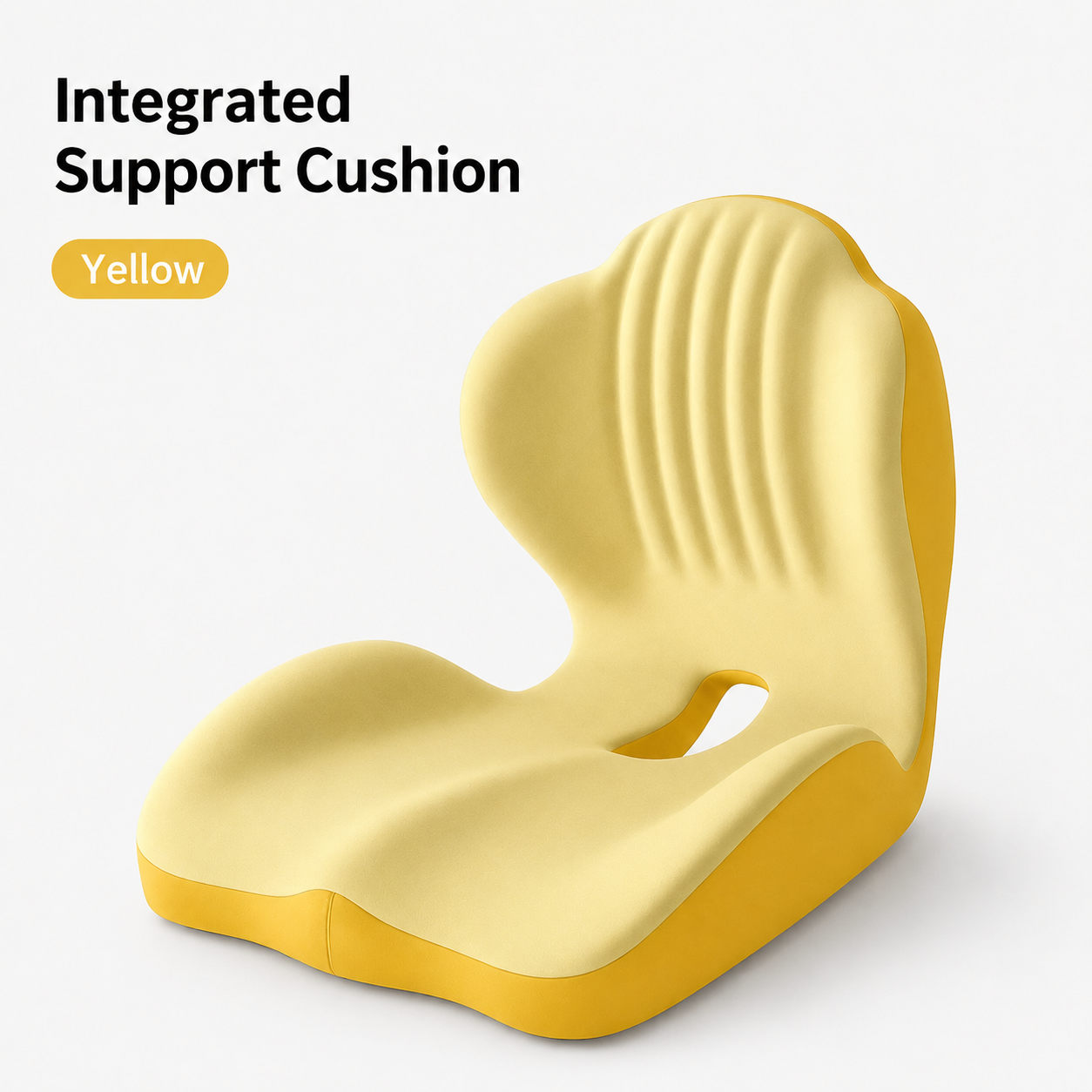 🧘 5-Zone Ergonomic Sciatica & Tailbone Relief Cushion 🚗