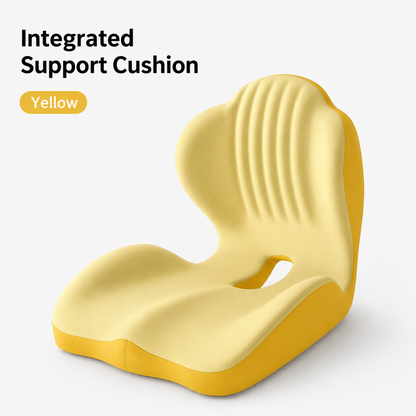 🧘 5-Zone Ergonomic Sciatica & Tailbone Relief Cushion 🚗