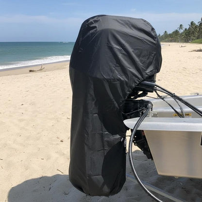 🚤420D Full Outboard Engine Cover – Weather-Resistant Protection for Storage