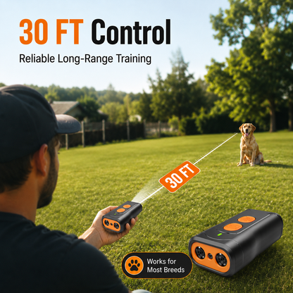 🐶 No-Shock Ultrasonic Dog Trainer – Stop Barking Fast & Train Better Behavior