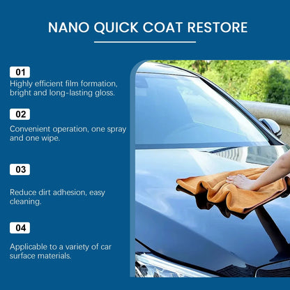 Automotive Nano Coating Repair Agent - With Dust and Water Repellent Properties