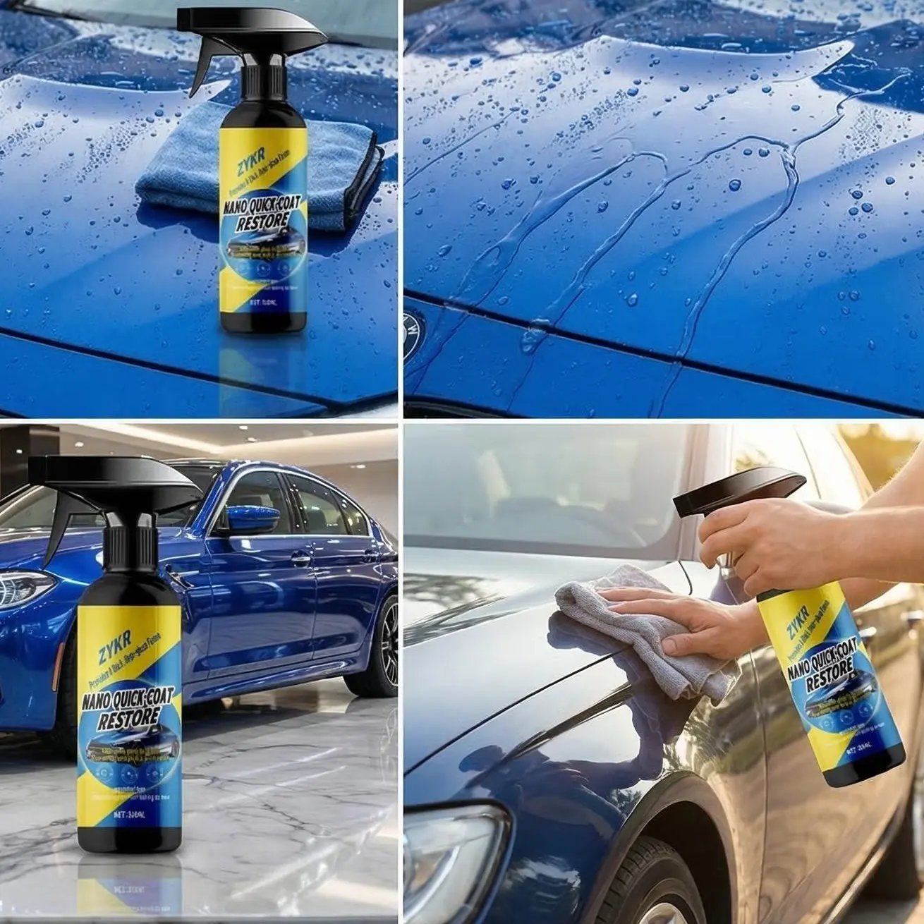 Automotive Nano Coating Repair Agent - With Dust and Water Repellent Properties