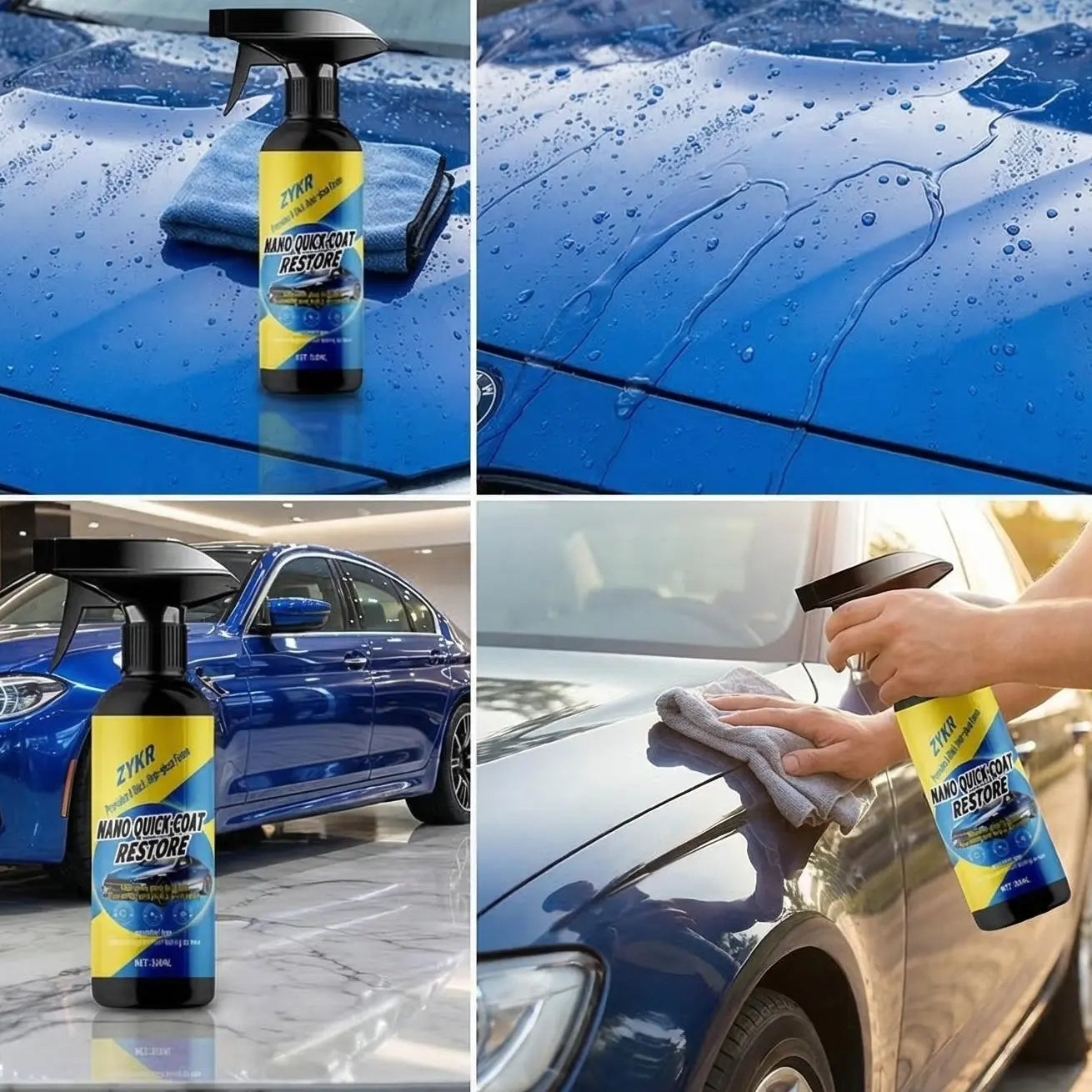 🔥 Last Day 55% OFF 🔥Advanced 3-in-1 Nano Ceramic Coating & Car Restorer
