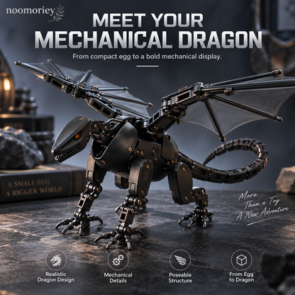 🥚🐉 DragonMorph™ Transforming Dragon Egg – 2-in-1 Mechanical Dragon Toy & Collectible