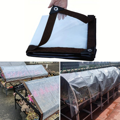 🌧️ 50% OFF Clear Waterproof Tarp – Heavy Duty Outdoor Weather Protection Cover