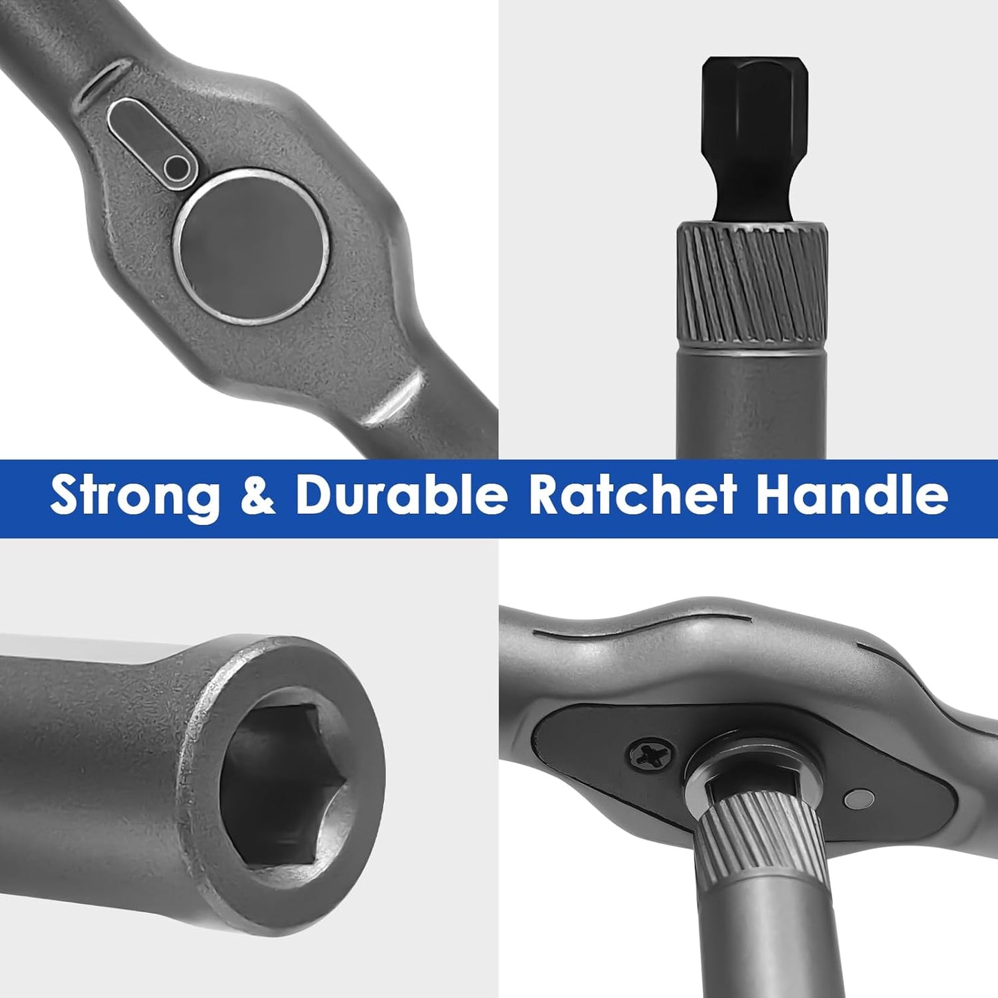Magnetic Ratchet Screwdriver Set