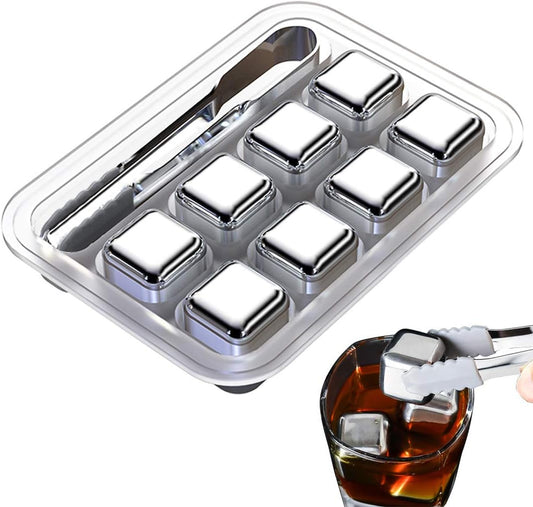Stainless Steel Quick-Freeze Metal Ice Blocks
