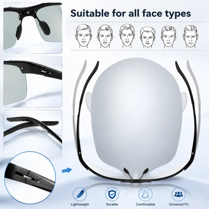 🕶️50% OFF TODAY☀️Adaptive Lens Sunglasses for Every Adventure