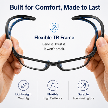 🔥 VisionSync AutoFocus+ Multifocal Glasses | Near-to-Far Vision for Adults 35+