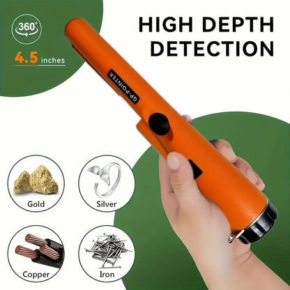 🔎 Handheld Metal Detector Pinpointer – Find Coins, Jewelry & Metal Targets Faster 🪙