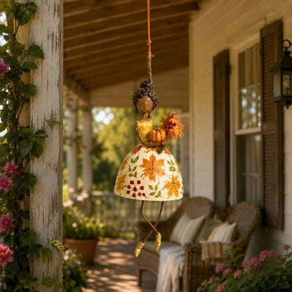 💃 Whimsical Dancing Lady Hanging Ornament – Charming Floral Home Decor 🌸