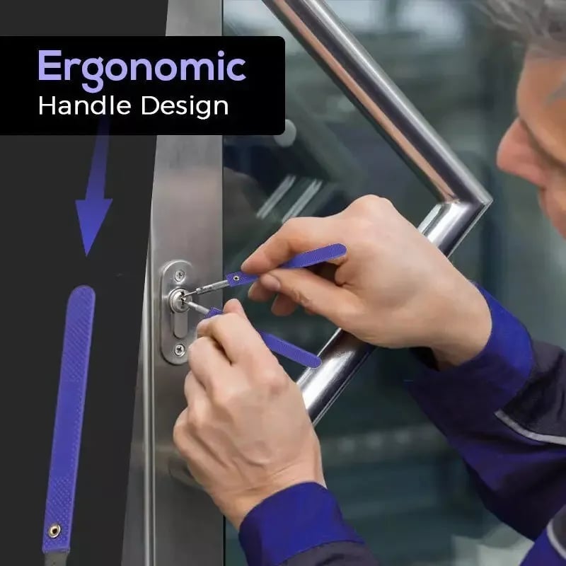 💯 🔒 12-Piece Broken Key Extractor & Removal Tool Set for Jammed Locks & Keyholes 🗝️