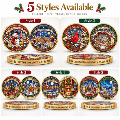 🎄 2026 Christmas 250th Anniversary Commemorative Collectible Keepsake ⭐